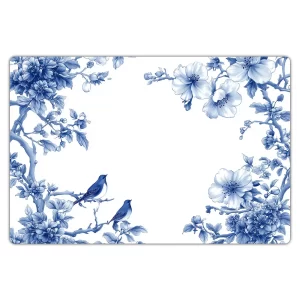 Porcelain Blue Birds